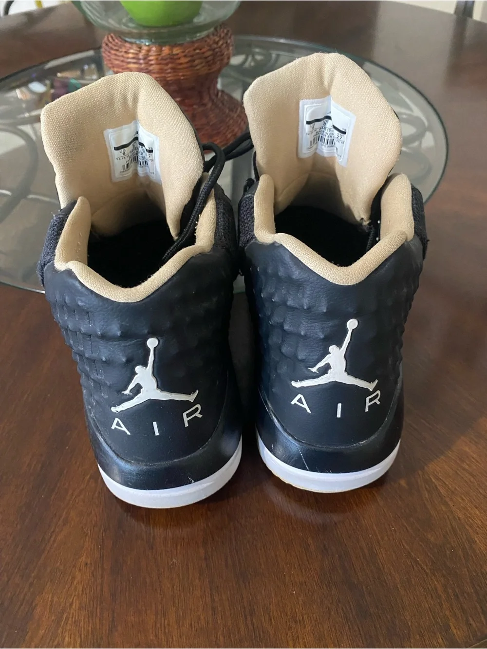 Jordan Black and White Jumpman Knit Trainers